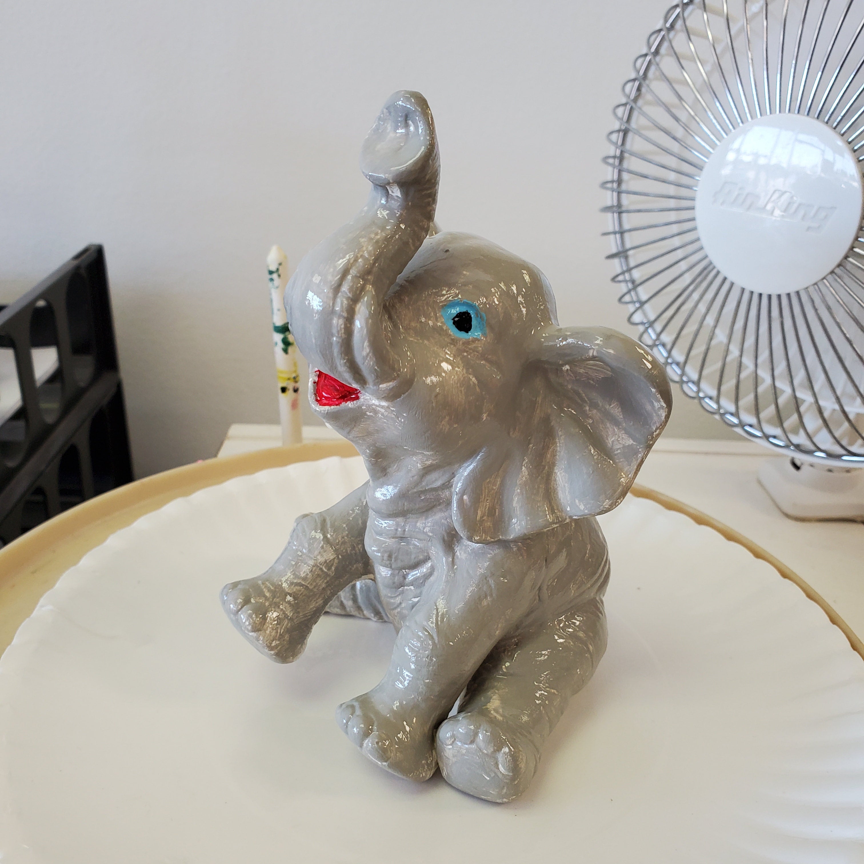 Elephant - Sitting Elephant - G6.S2032 | A Little Hobby Ceramics
