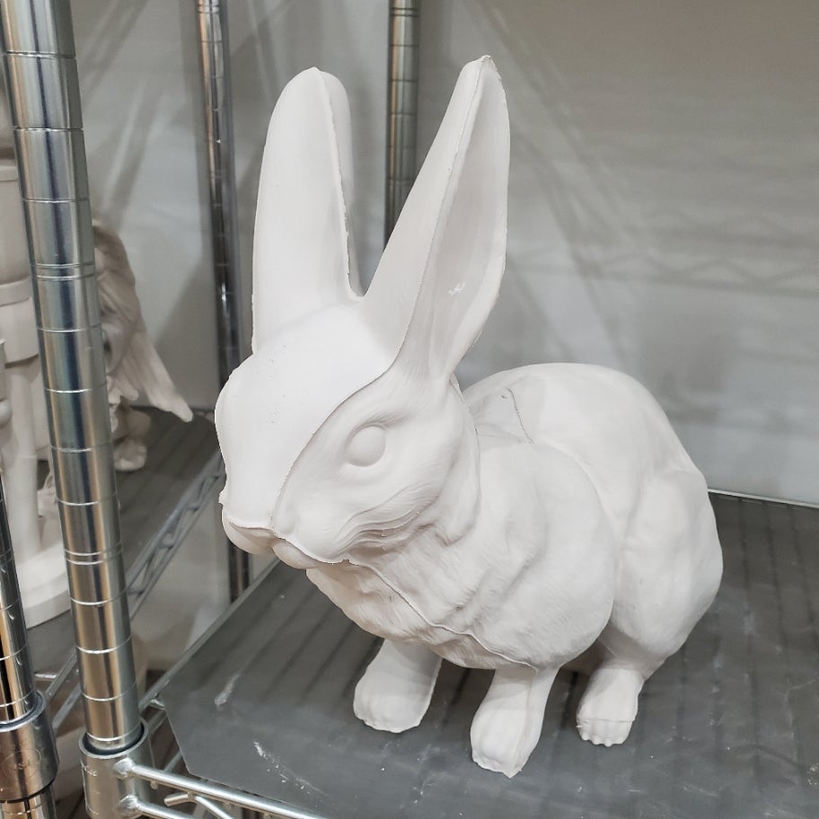 Bunny - Life size bunny rabbit - 1601** | A Little Hobby Ceramics Studio