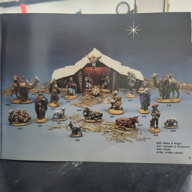 Ceramic Bisque catalog for Christmas Nativity and Holy Family | A