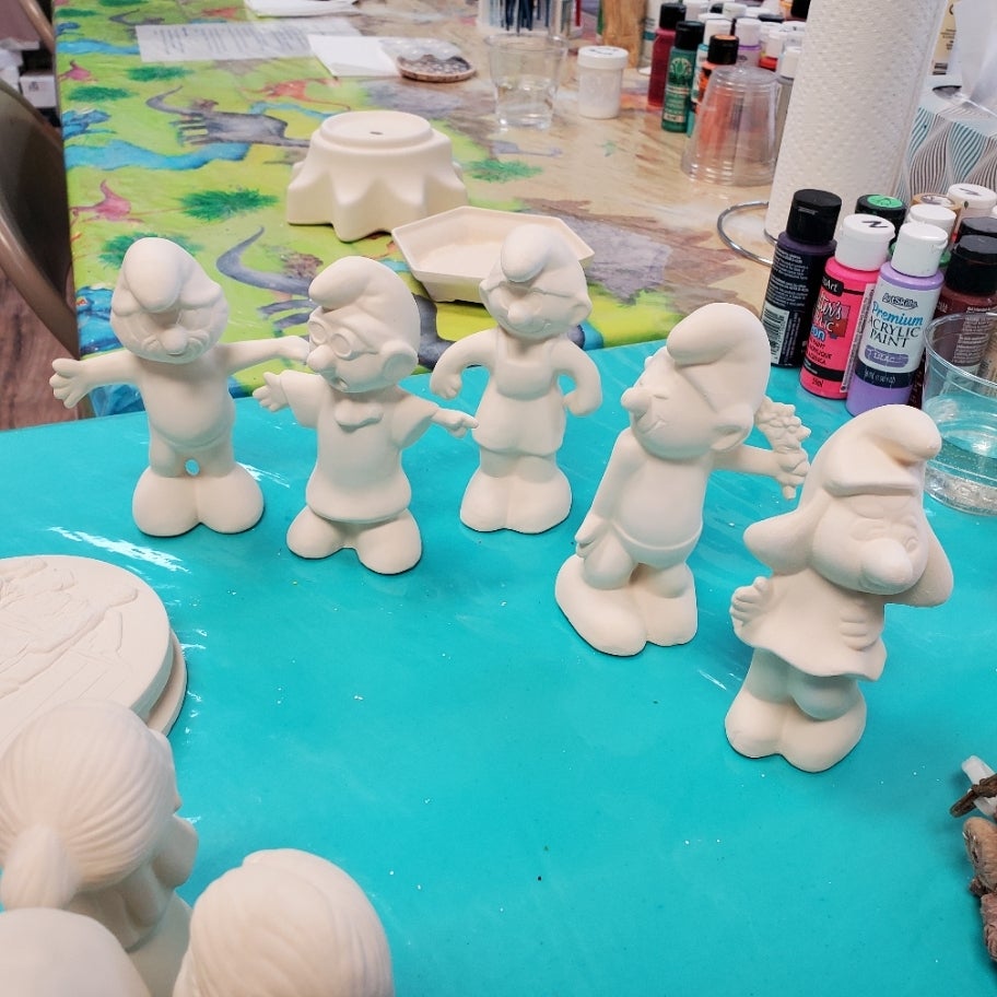 Smurfs D5.128133 A Little Hobby Ceramics Studio